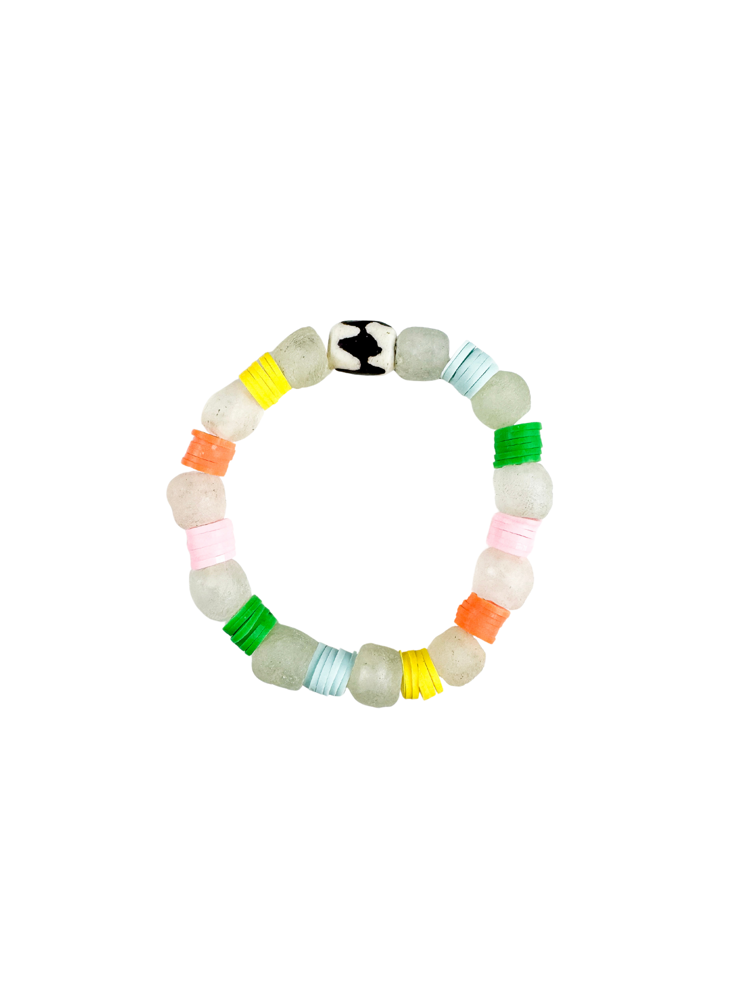 Intricate Stack Bracelet | Clear Rainbow | Final Sale