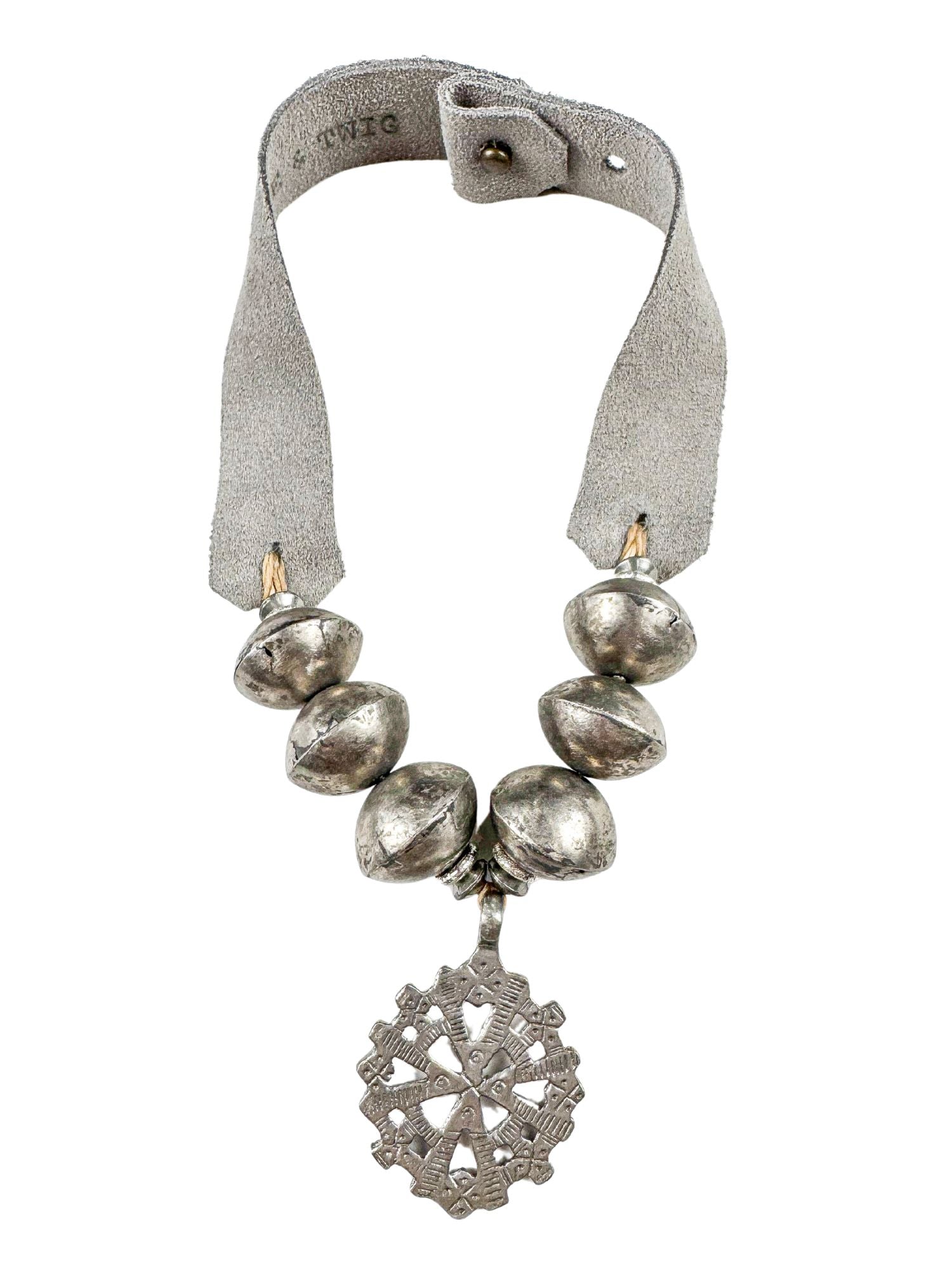 Mid Pendant Necklace | Silver