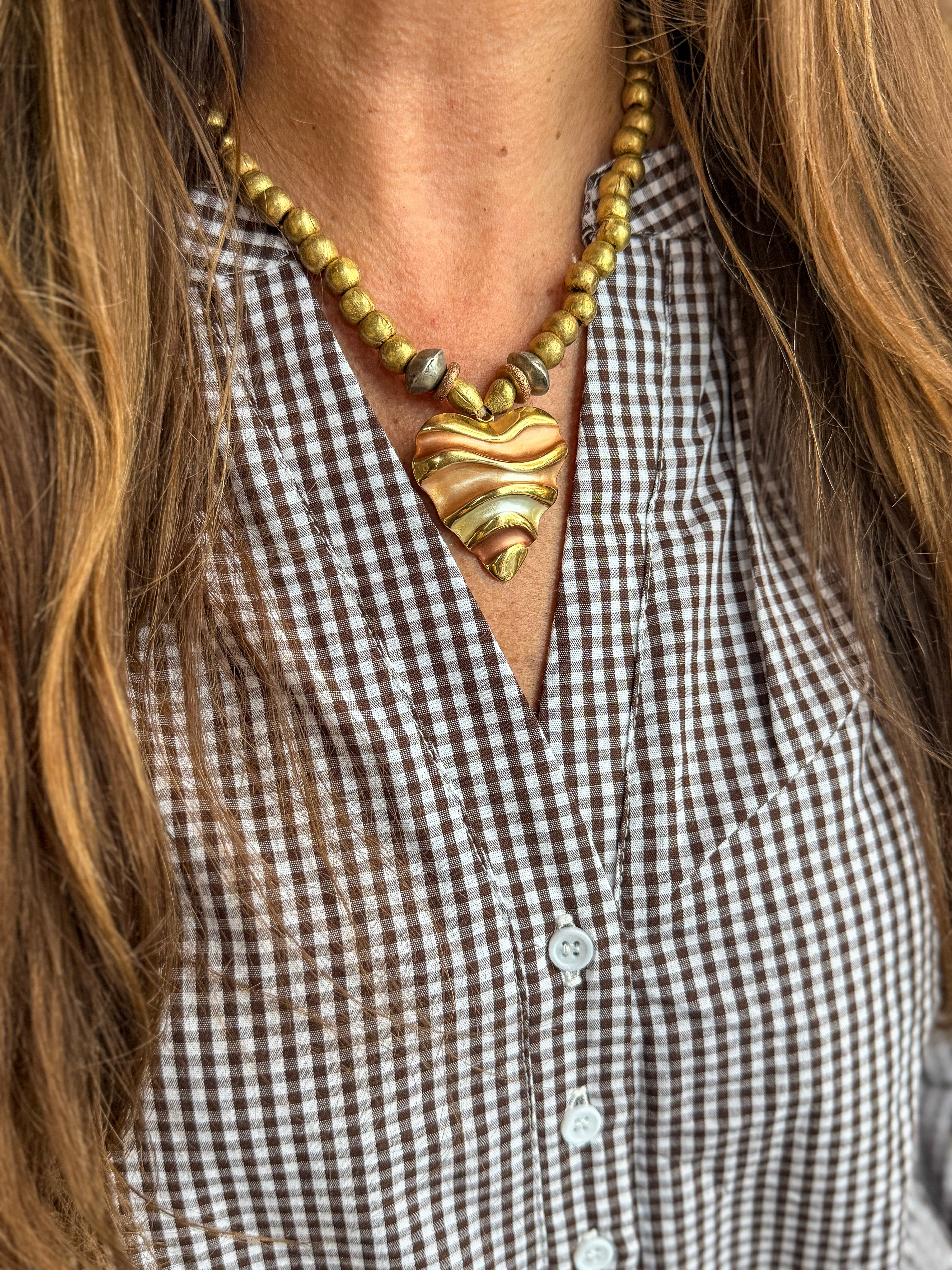 Classic Heart Necklace | Gold