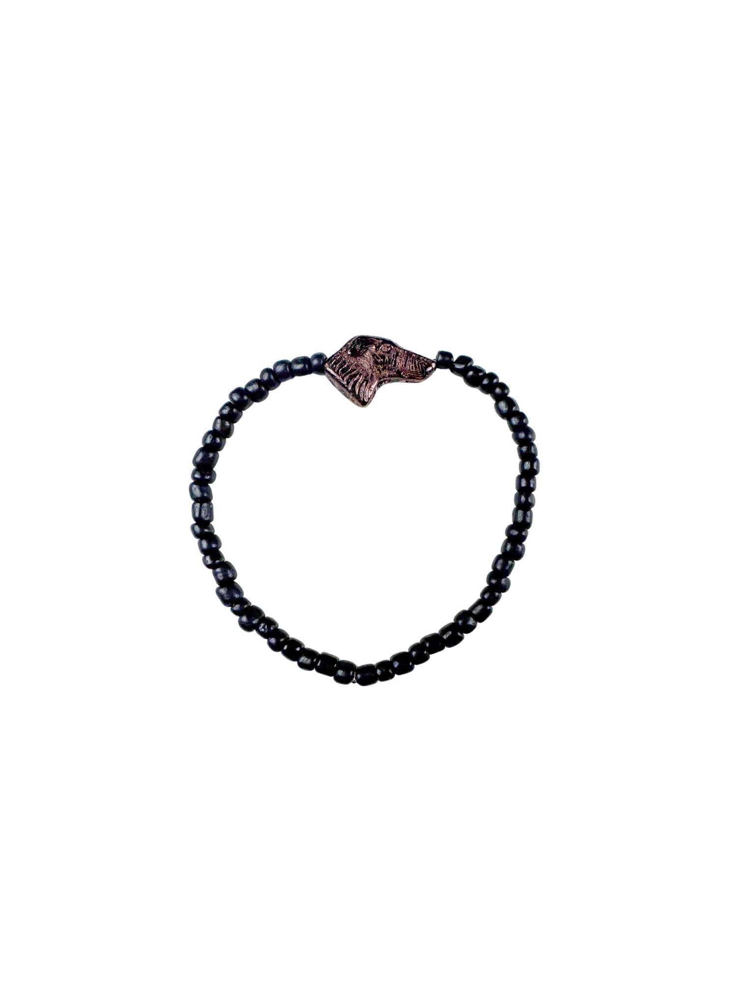Simple Seed Bracelet | Black Dog