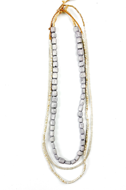 Layer Necklace Set of 3 | Gray | Final Sale