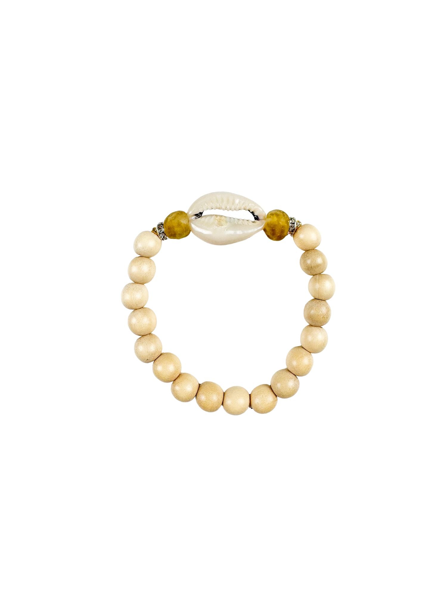 Single Stack Cowrie Bracelet | Golden Hour