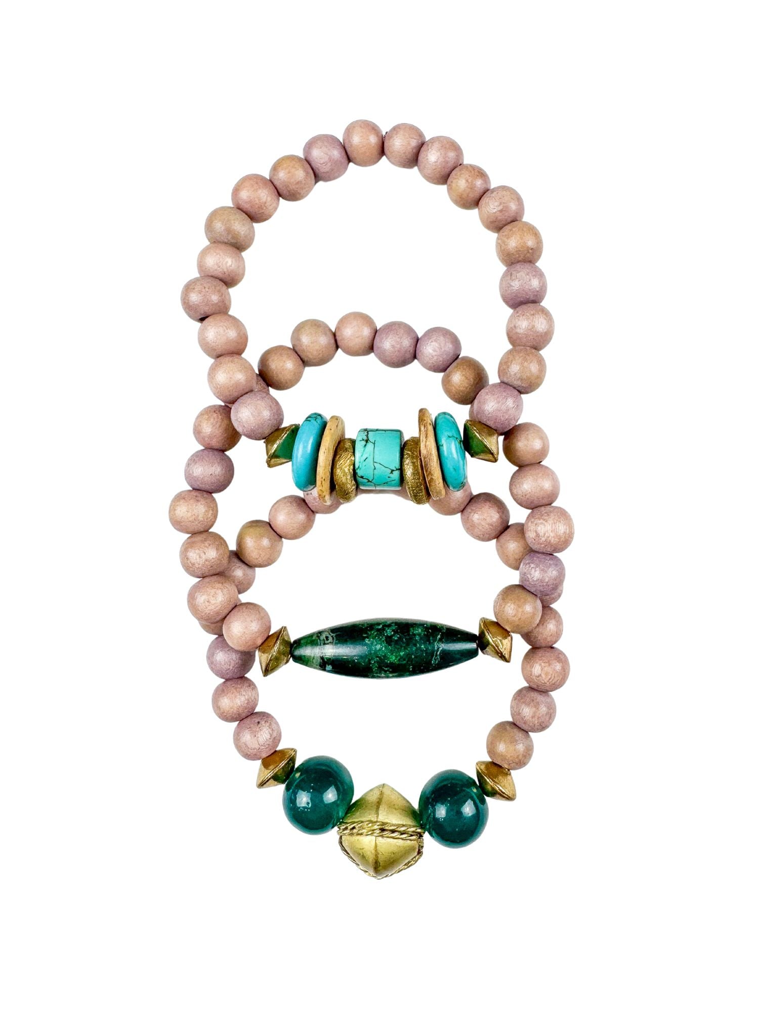 Trio Stack Bracelet Set | Dusty Cactus