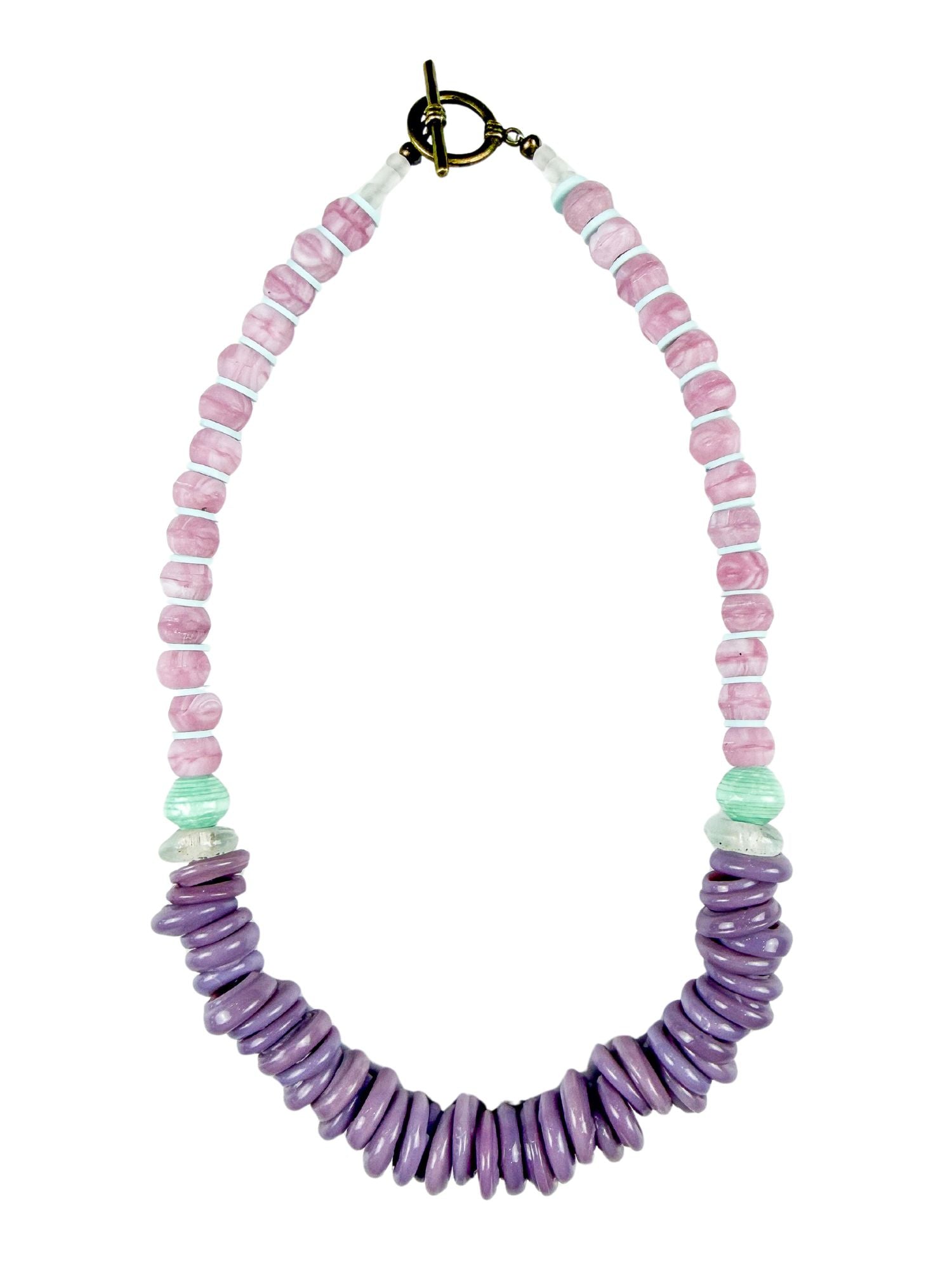 Classic Ring Necklace | Lilac