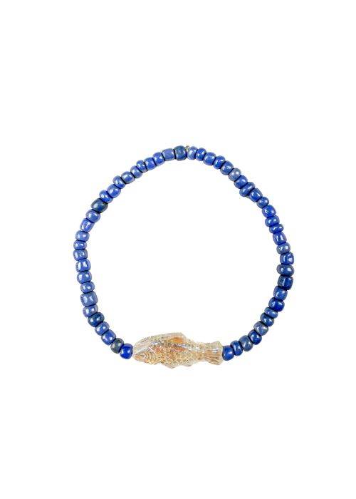 Simple Seed Bracelet | Lilac Fish
