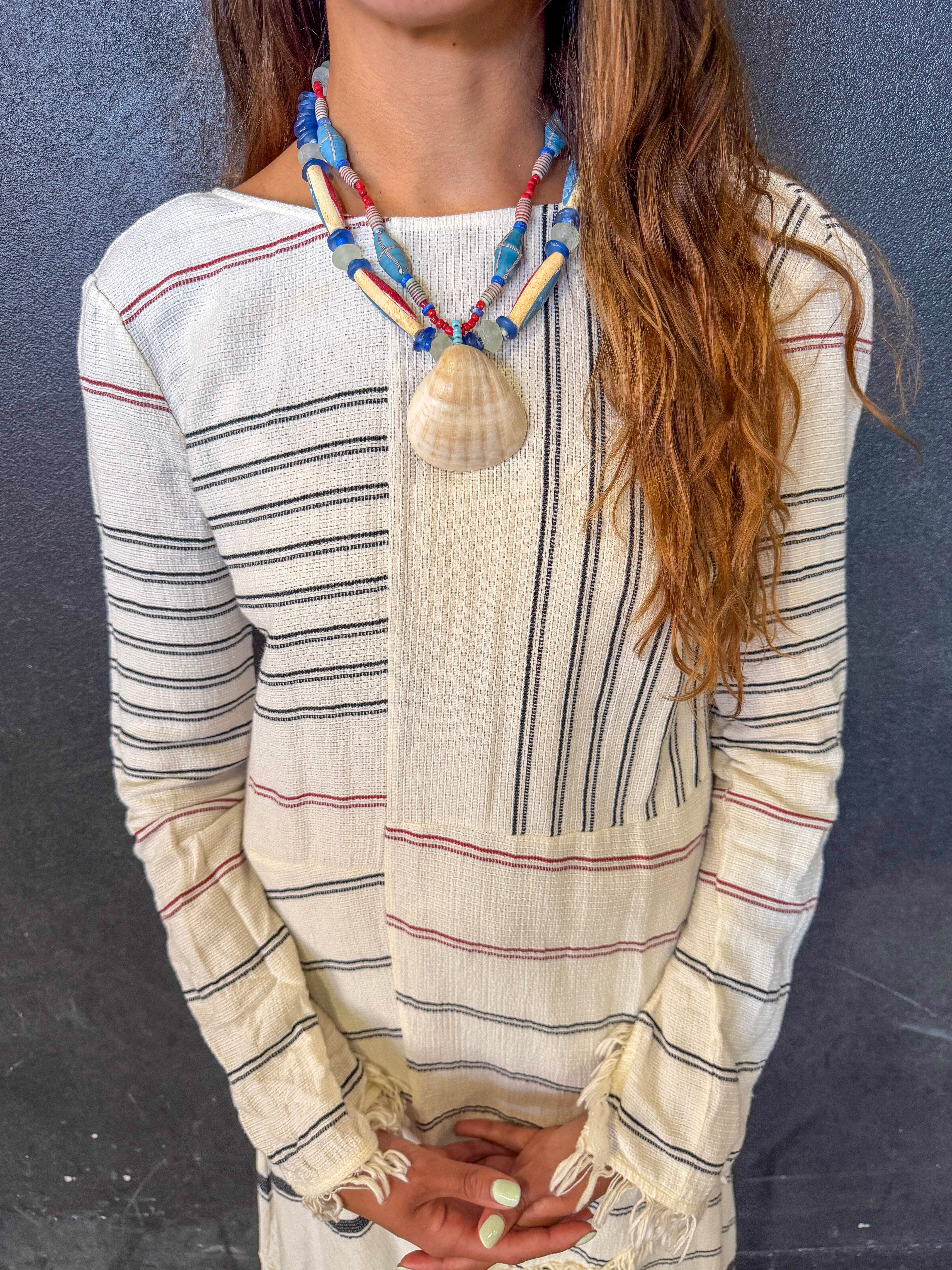 Layered Shell Necklace | Cape Cod