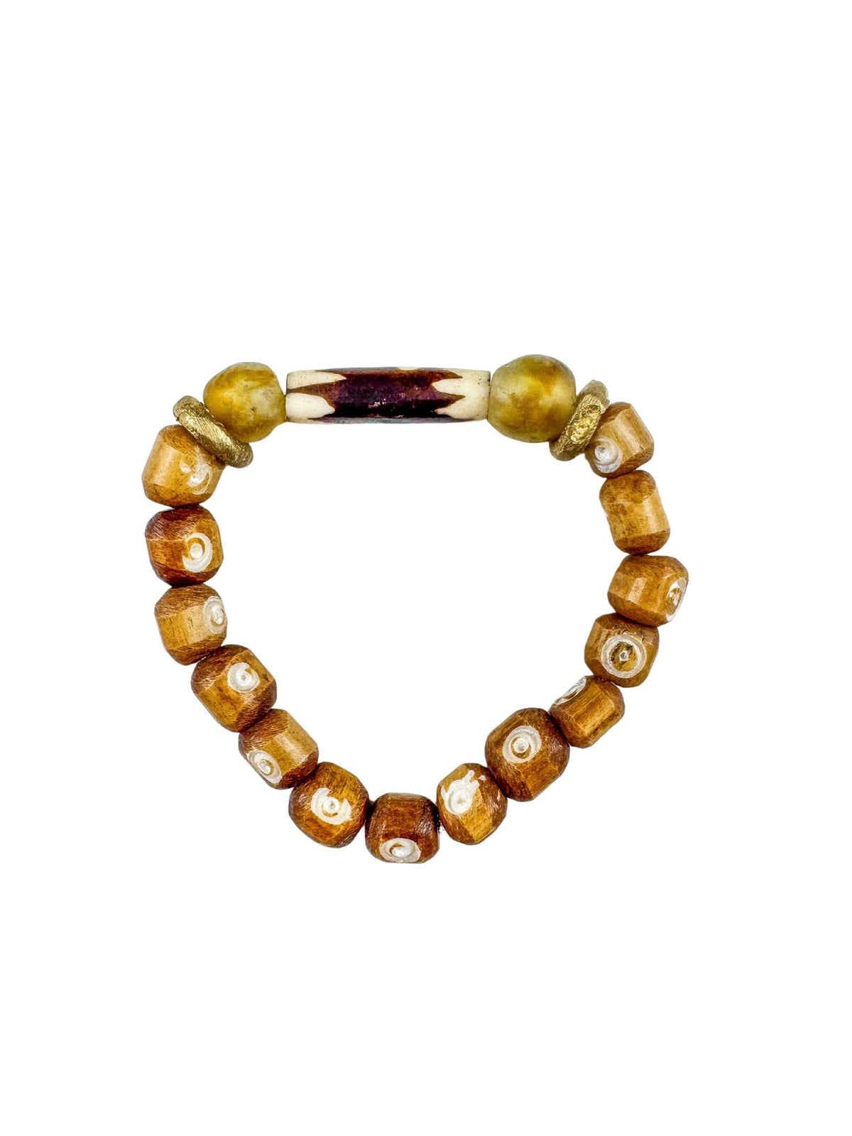 Tribal Stack Bracelet | Brown Heritage