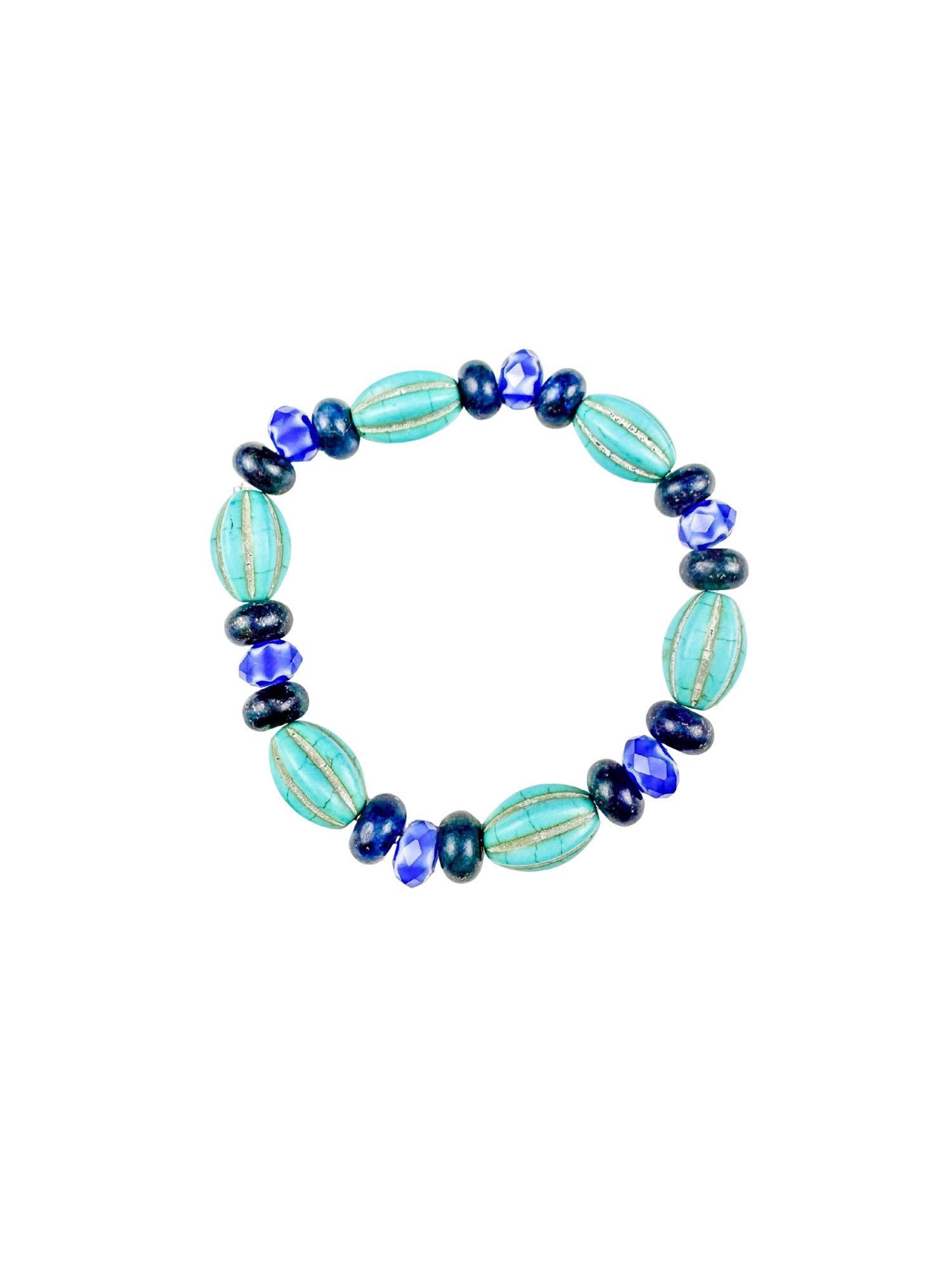 Intricate Stack Bracelet | Dark Seabreeze