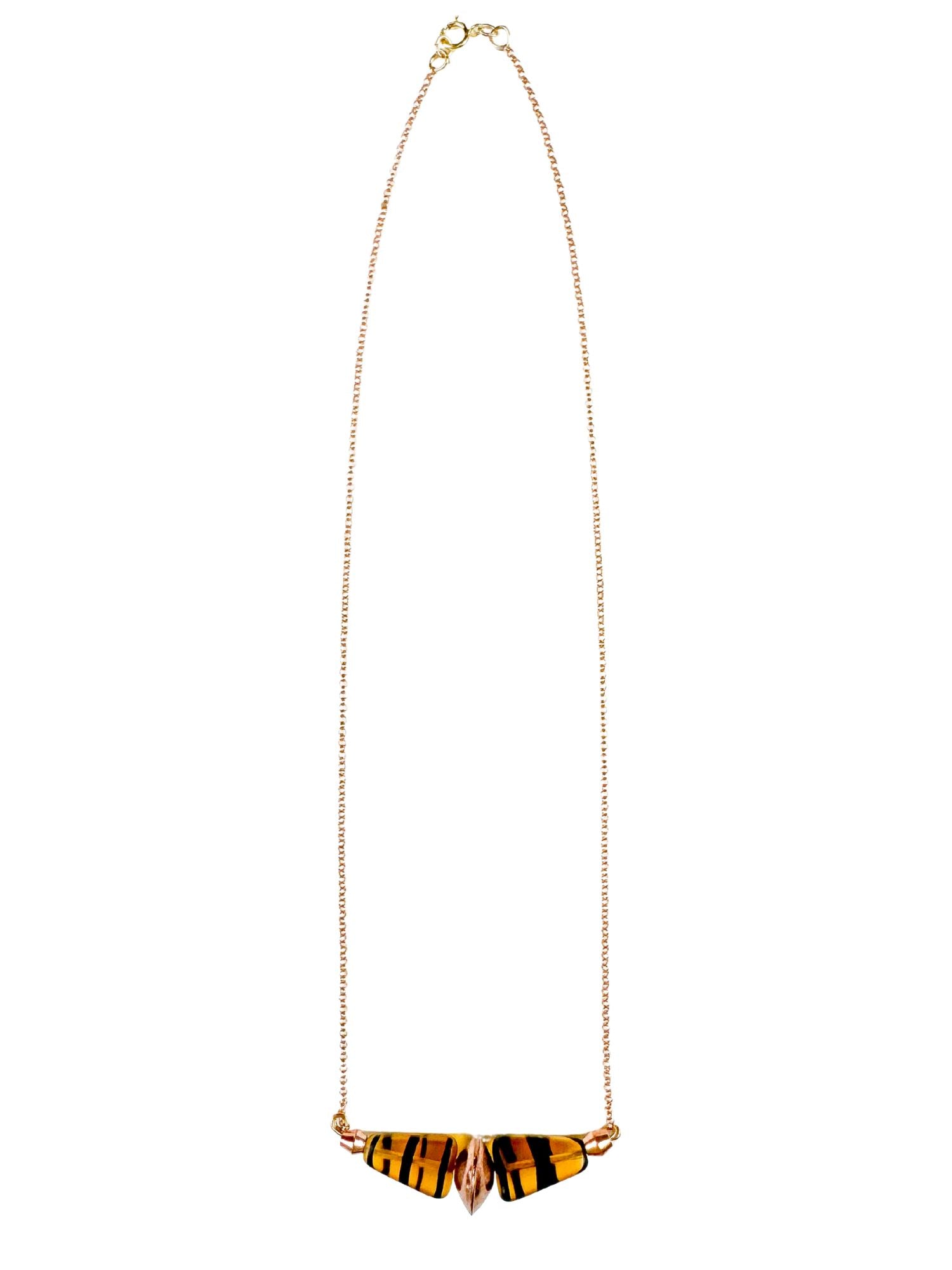 Simple Chain Necklace | Amber