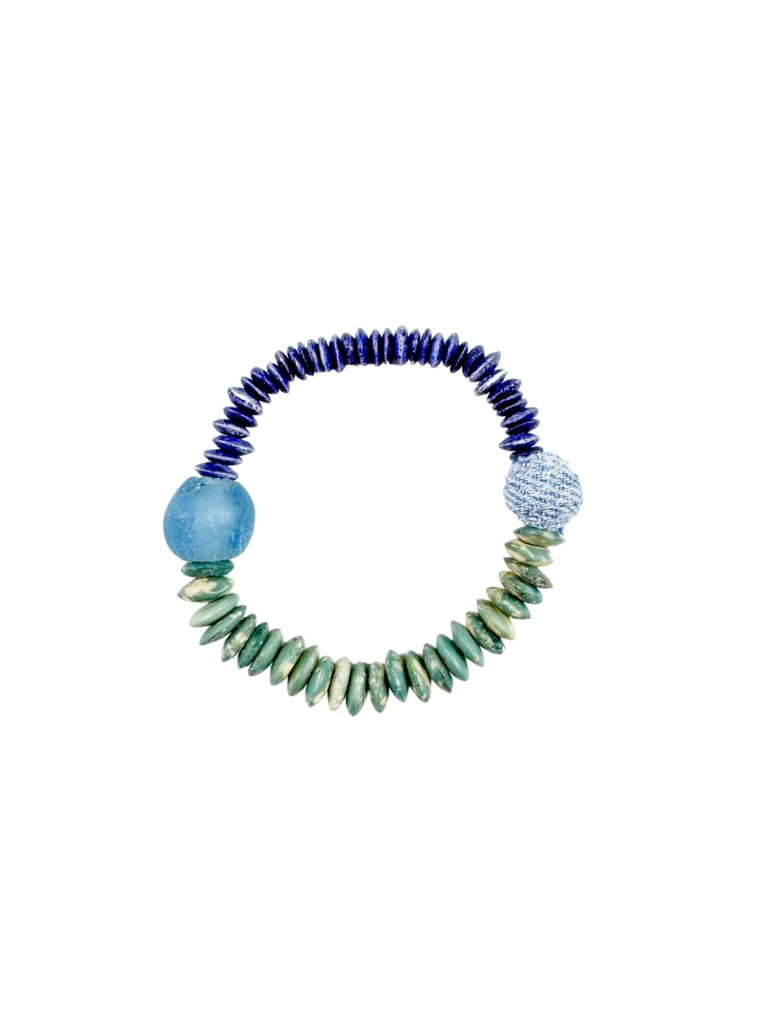 Tribal Stack Bracelet | Denim