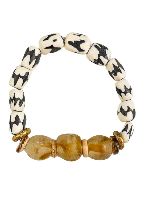 Tribal Stack Bracelet | Camel Batik