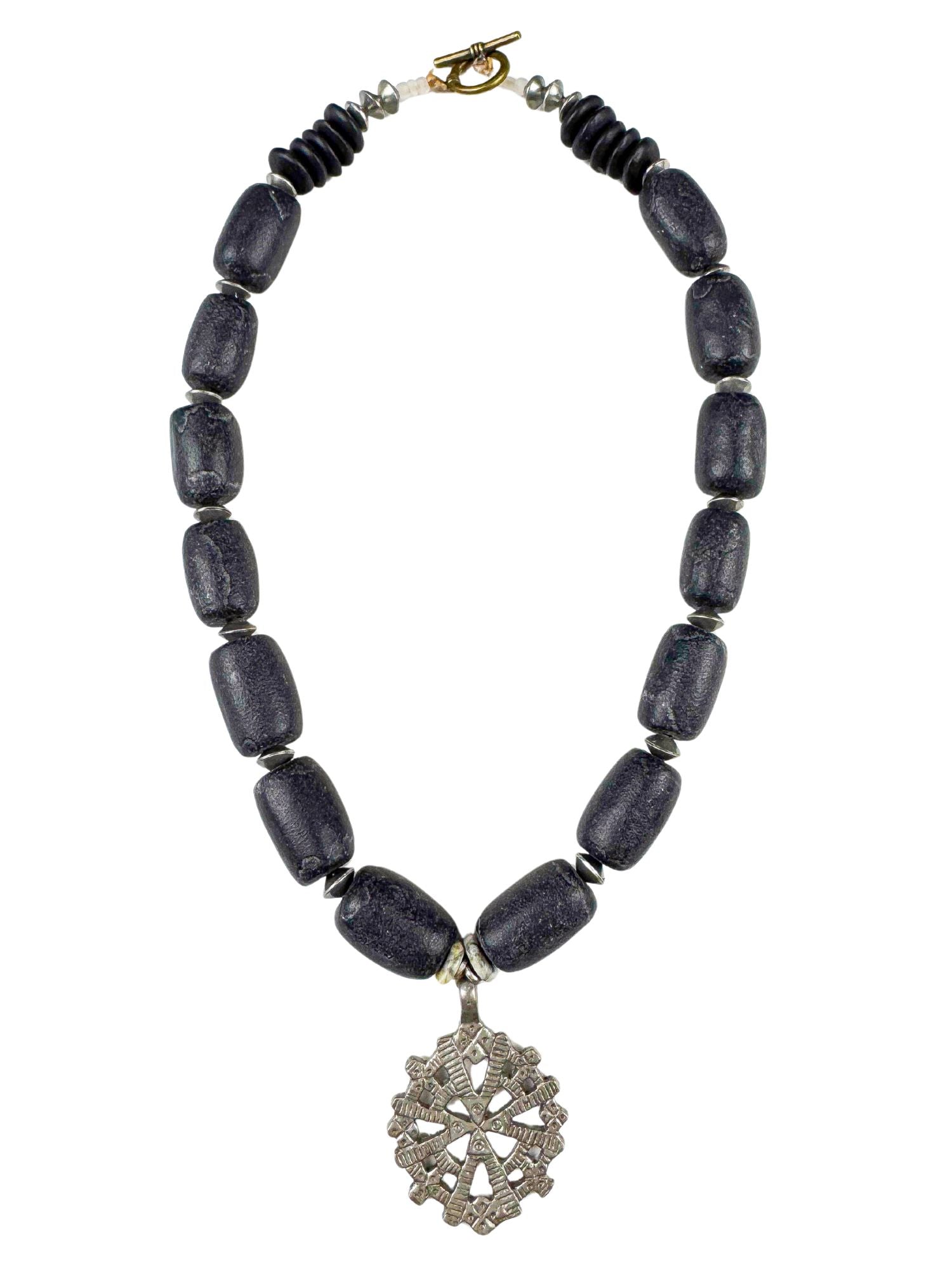 Classic Pendant Necklace | Midnight