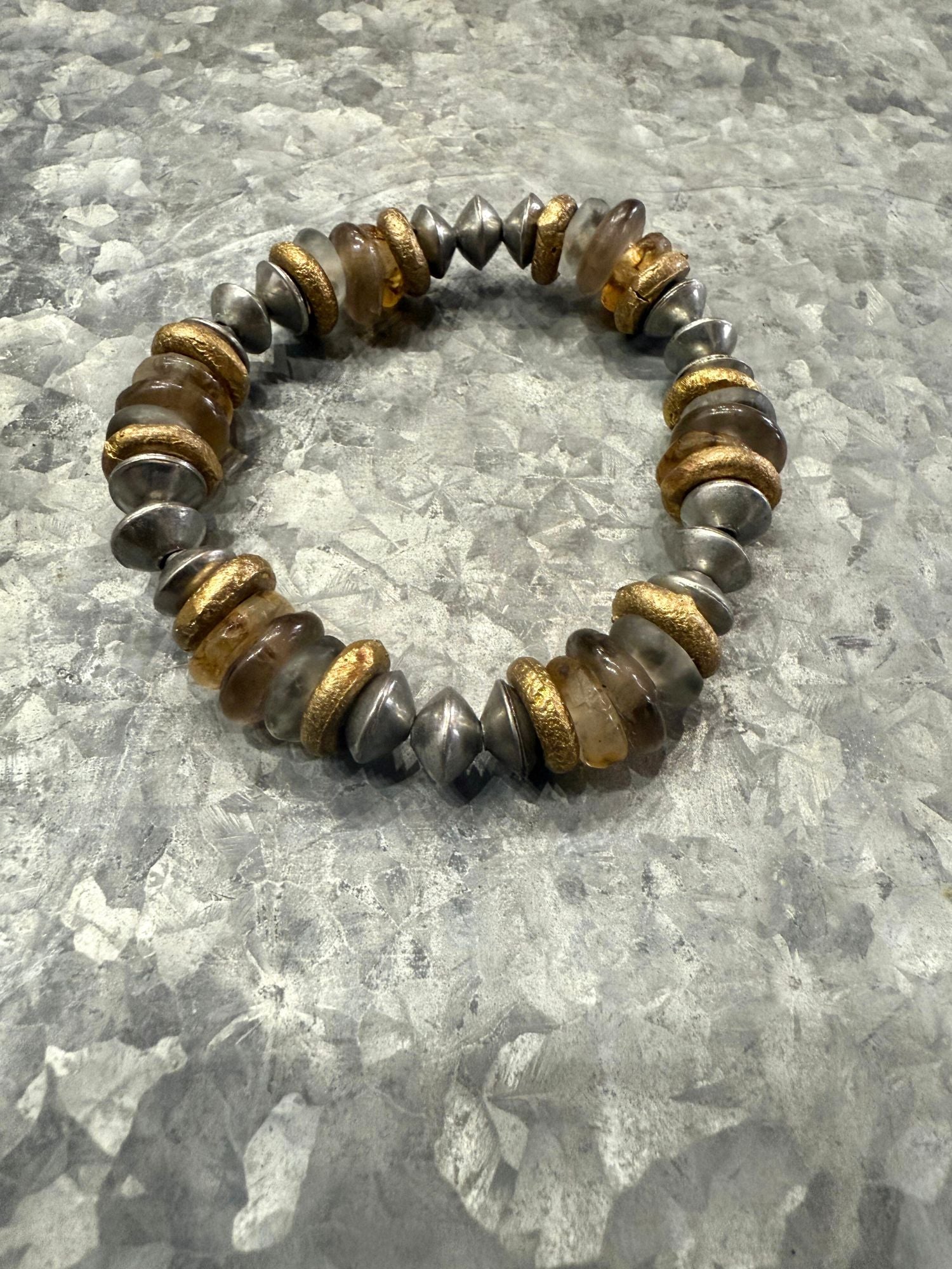 Intricate Stack Bracelet | Slate