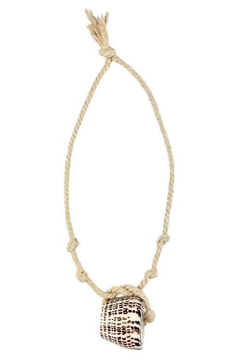 Rope Shell Necklace | Neutral