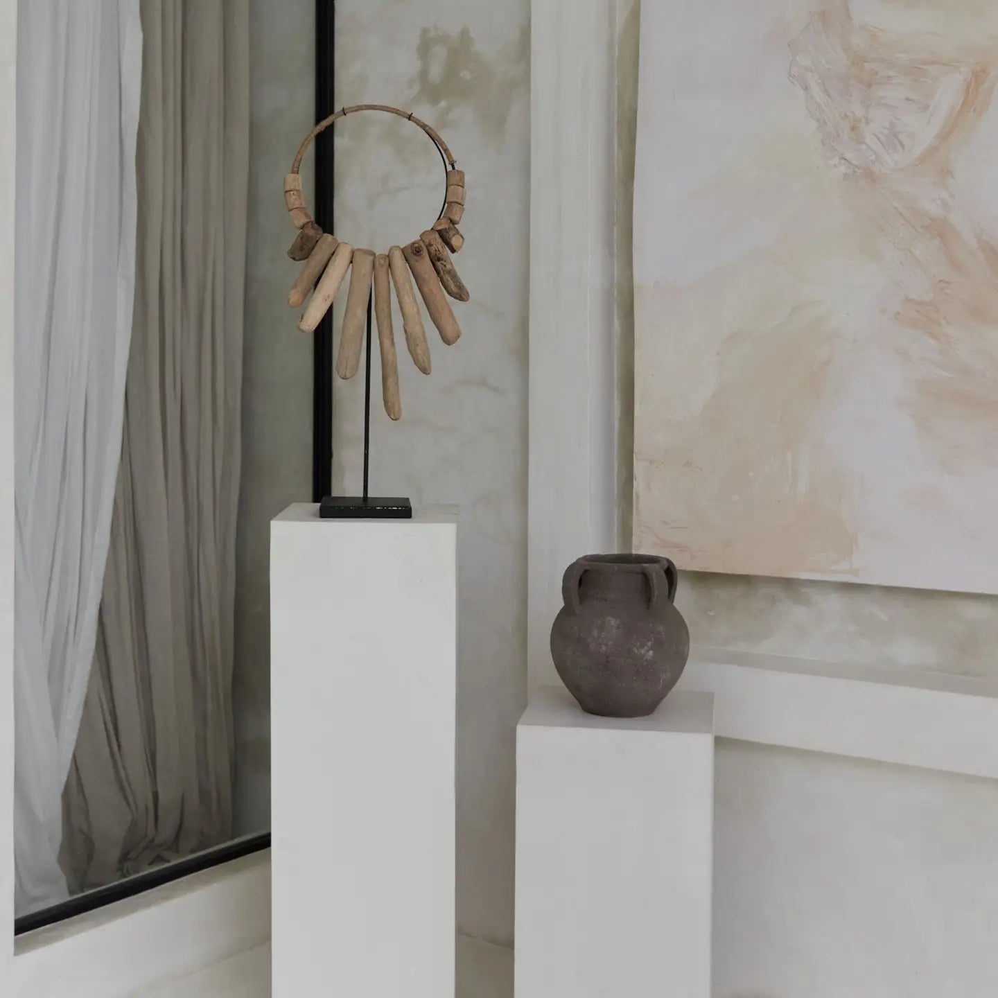 Rustic Decor Piece | Neutral