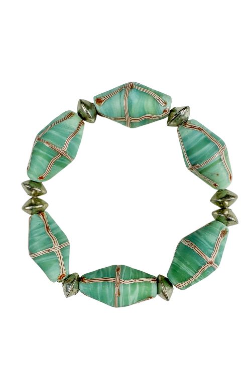 Intricate Stack Bracelet | Turquoise