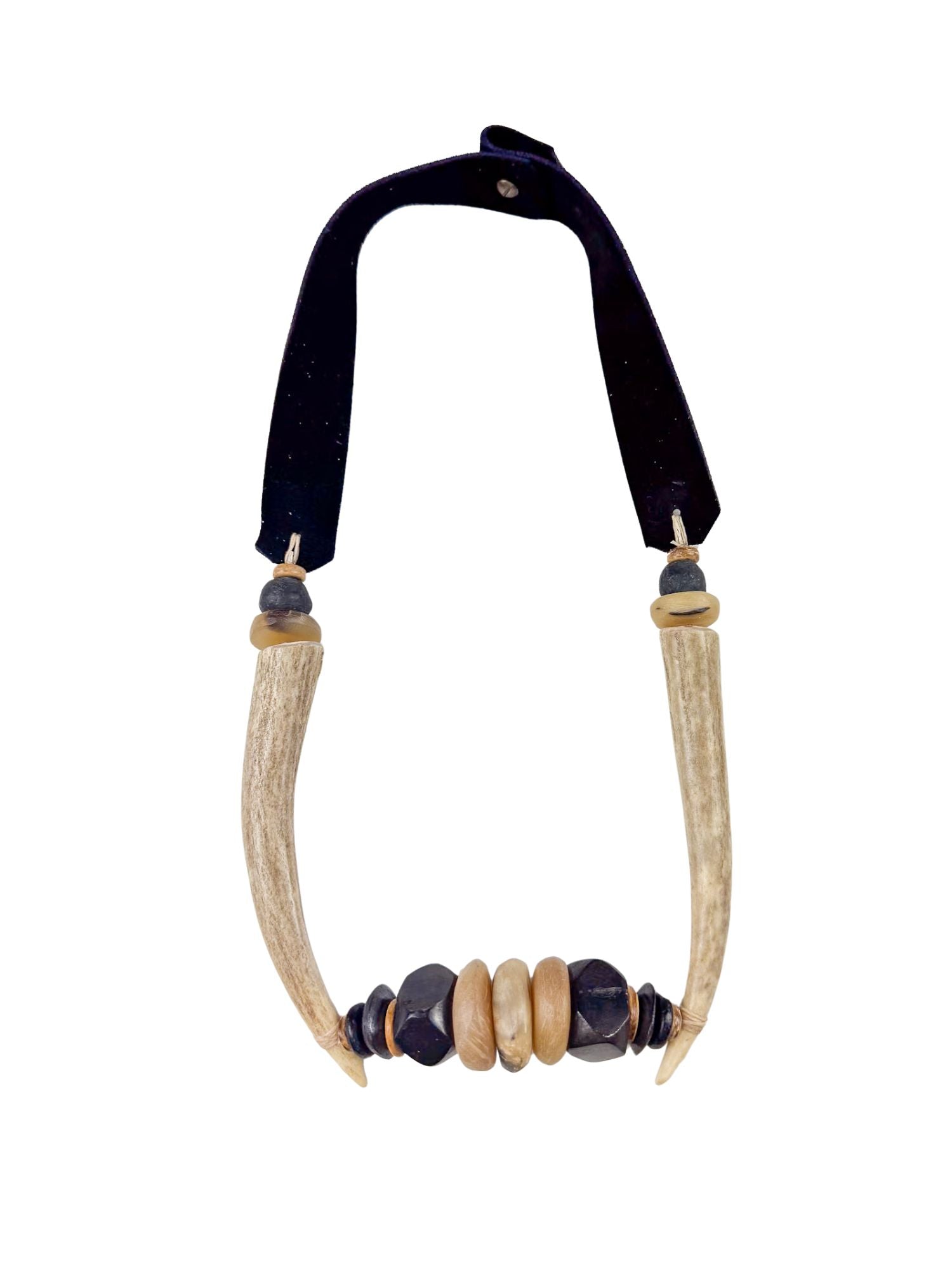 Tribal Collar Necklace | Redwood