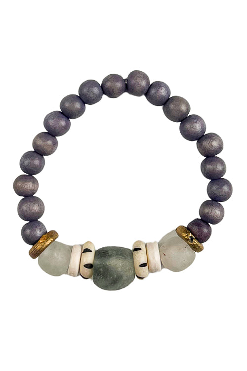 Single Stack Bracelet | Gray