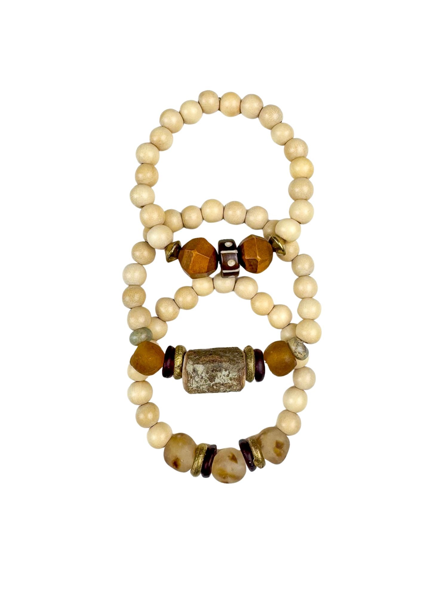Trio Stack Bracelet Set | Roots