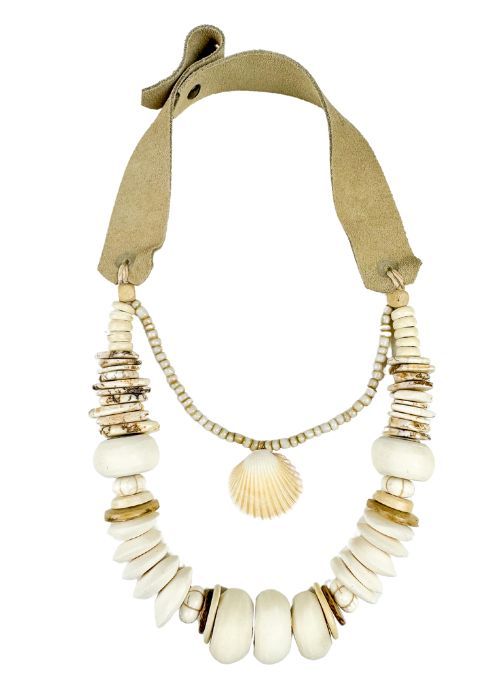 Layered Classic Necklace | Shell