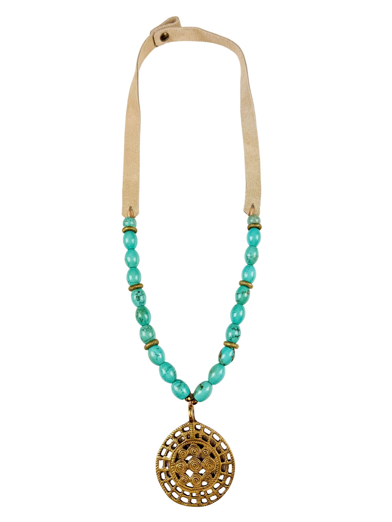 Slim Pendant Necklace | Golden West