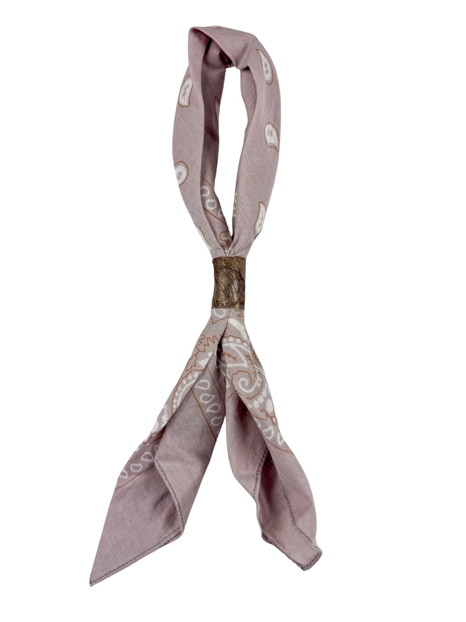 Bandana Necklace | Pale Mauve