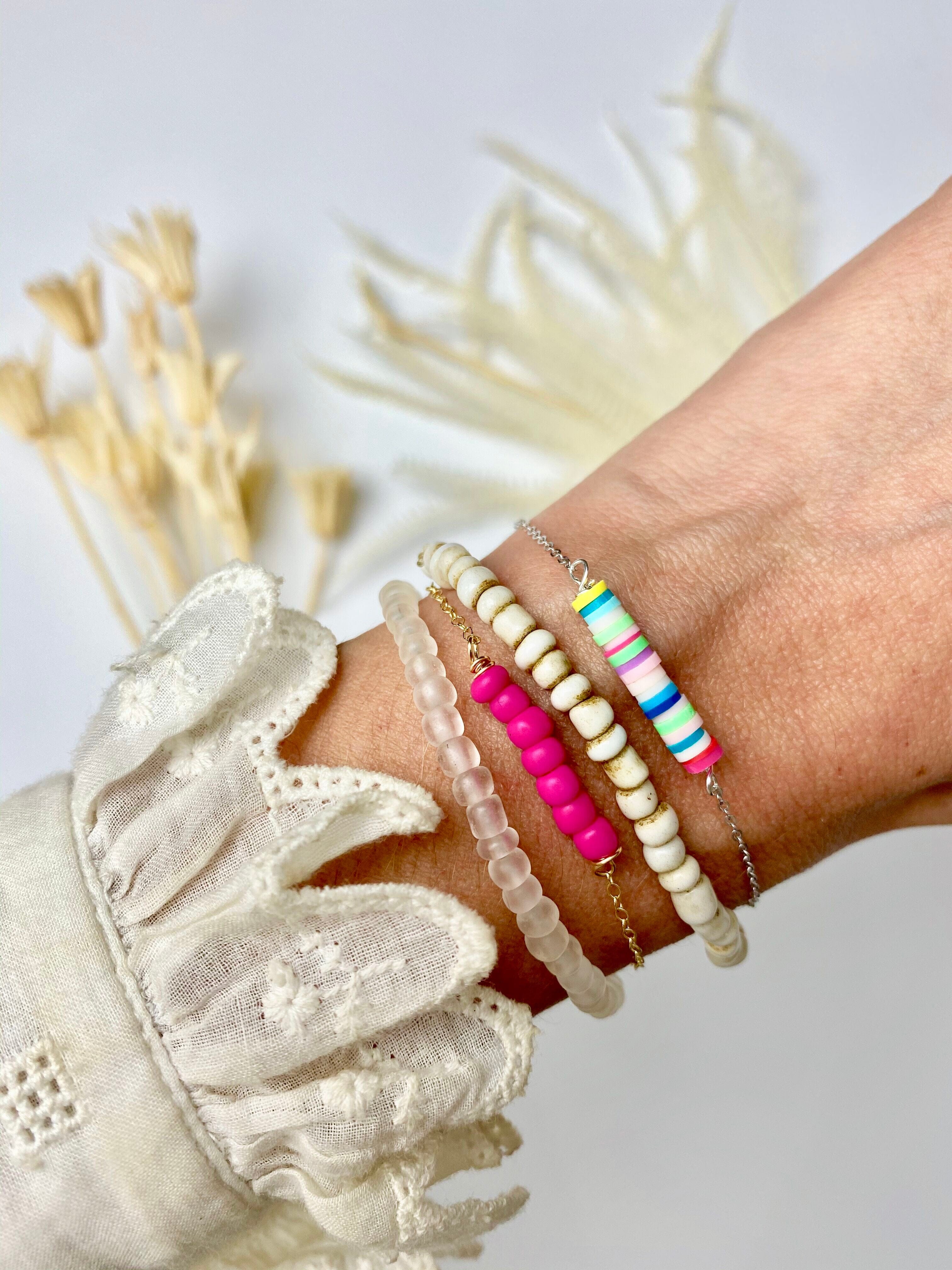 Simple Seed Bracelet | Gold