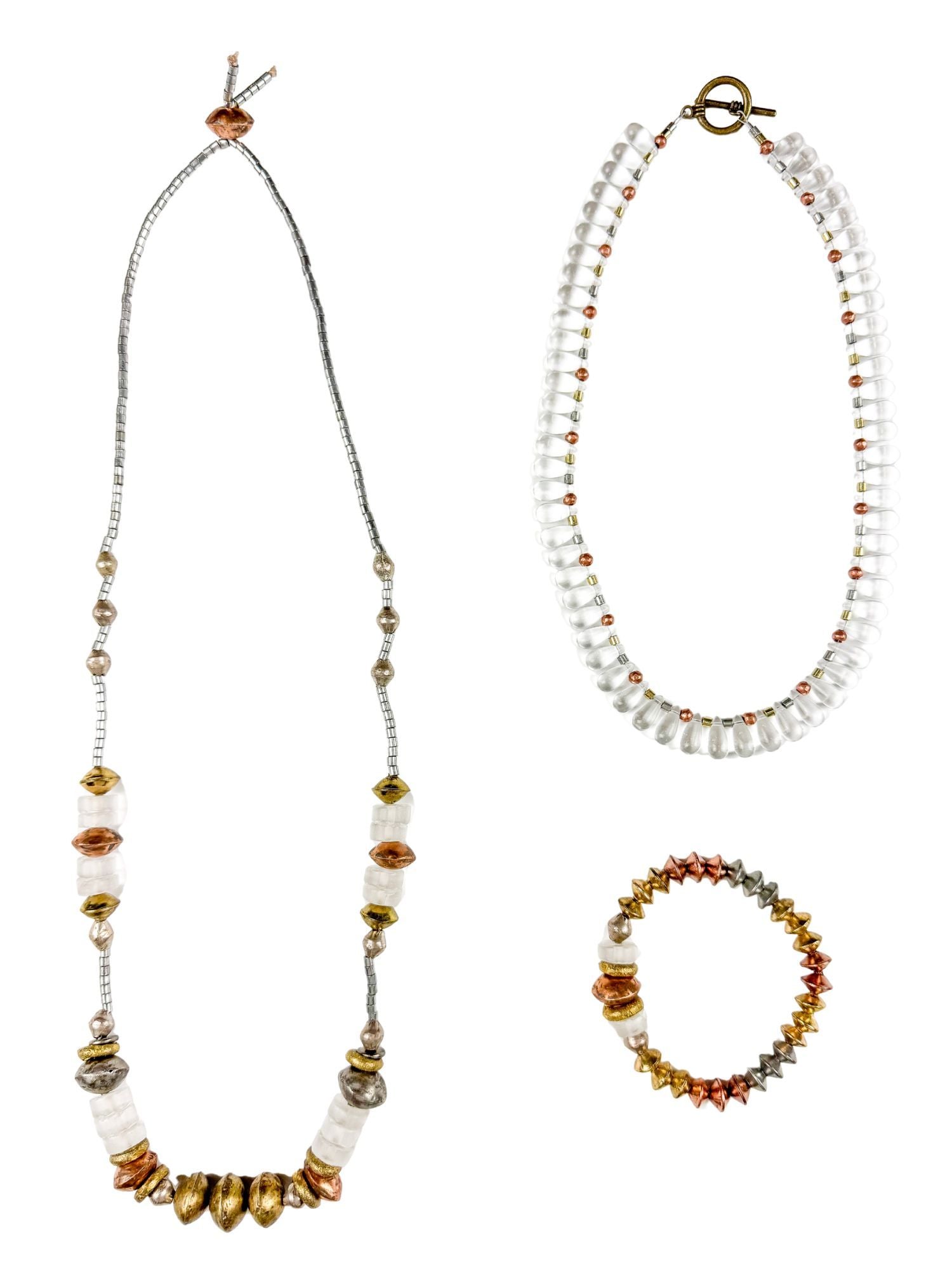 Gathered Bundle | Mixed Metal