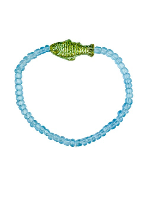 Simple Seed Bracelet | Azul Fish