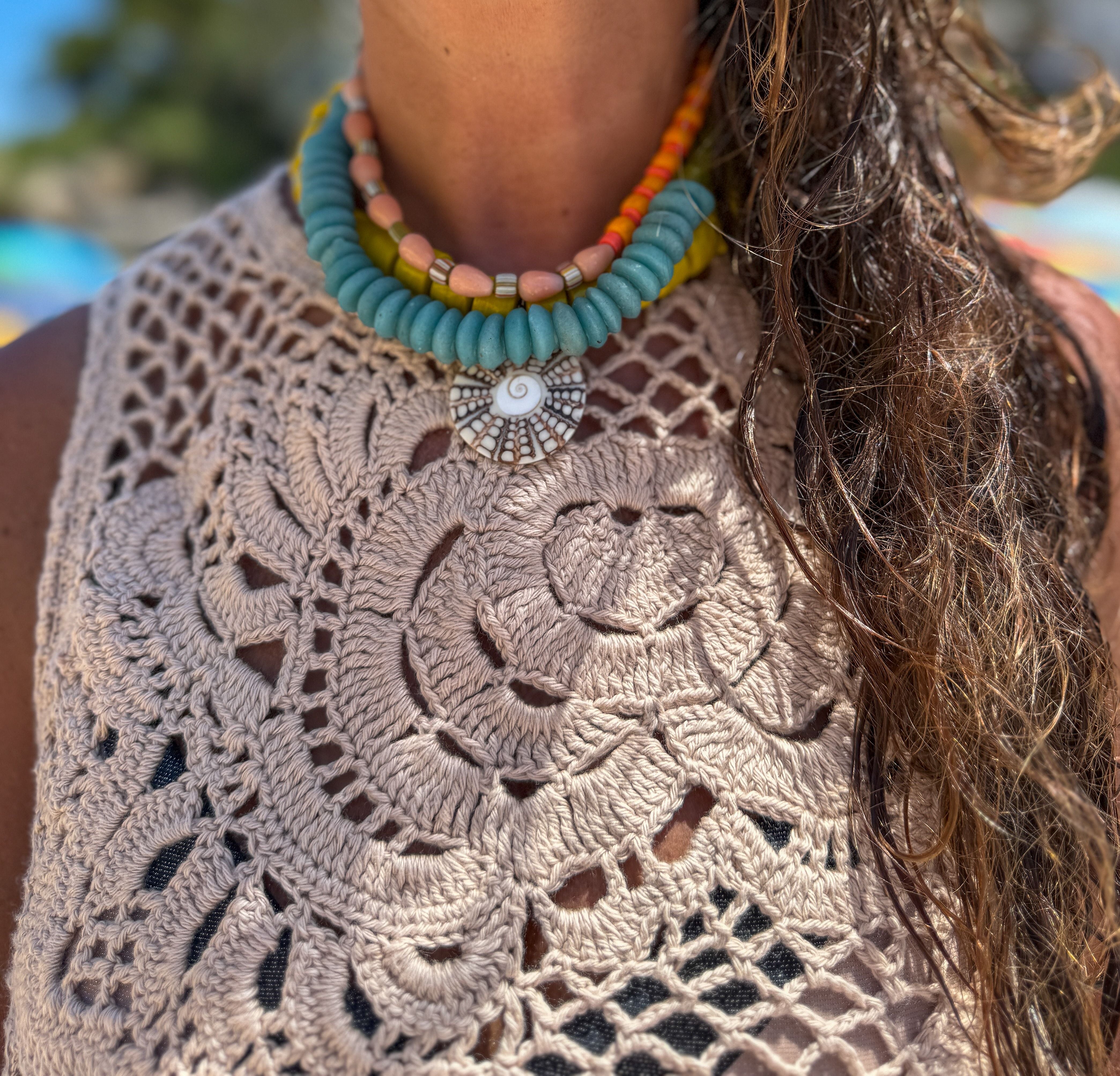Classic Pendant Necklace | Citrine