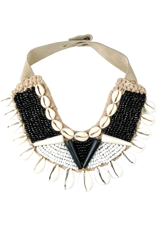 Cowrie Collar Necklace | Tribal