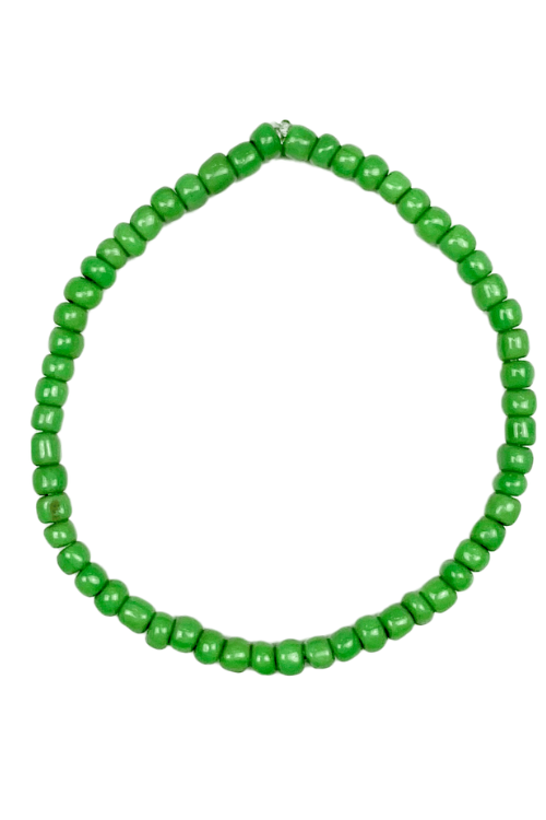 Simple Seed Bracelet | Green