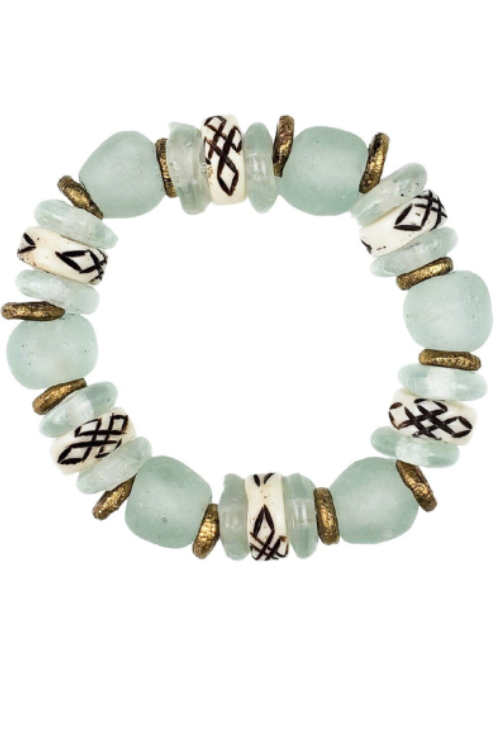 Intricate Stack Bracelet | Mist