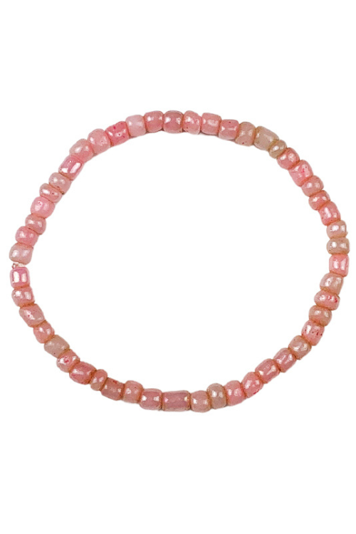 Simple Seed Bracelet | Blush