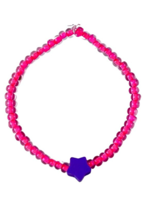 Teen Star Seed Bracelet | Pink