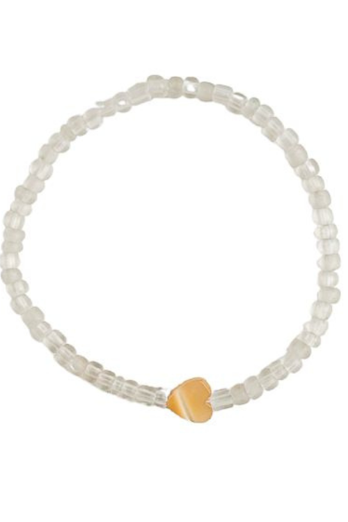 Simple Seed Bracelet | Mist Heart