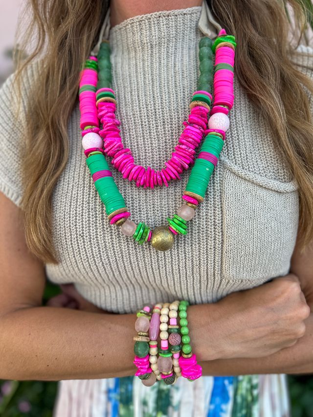 Stacked Classic Necklace | Palm Beach