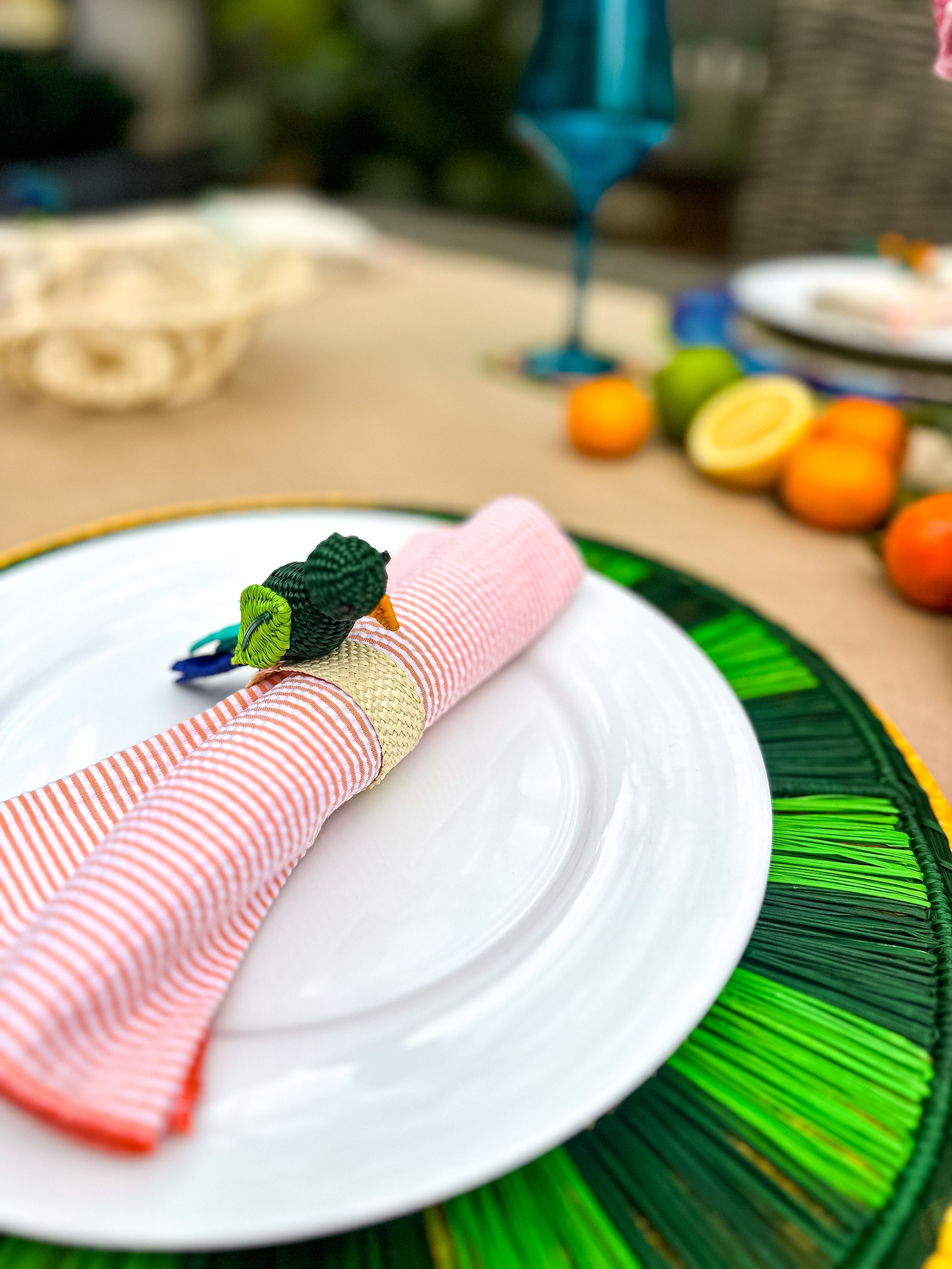 Parrot Napkin Ring