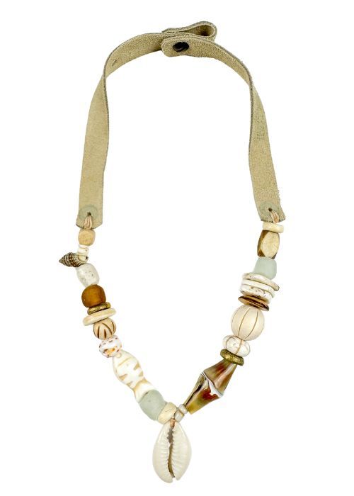 Slim Choker Necklace | Cowrie