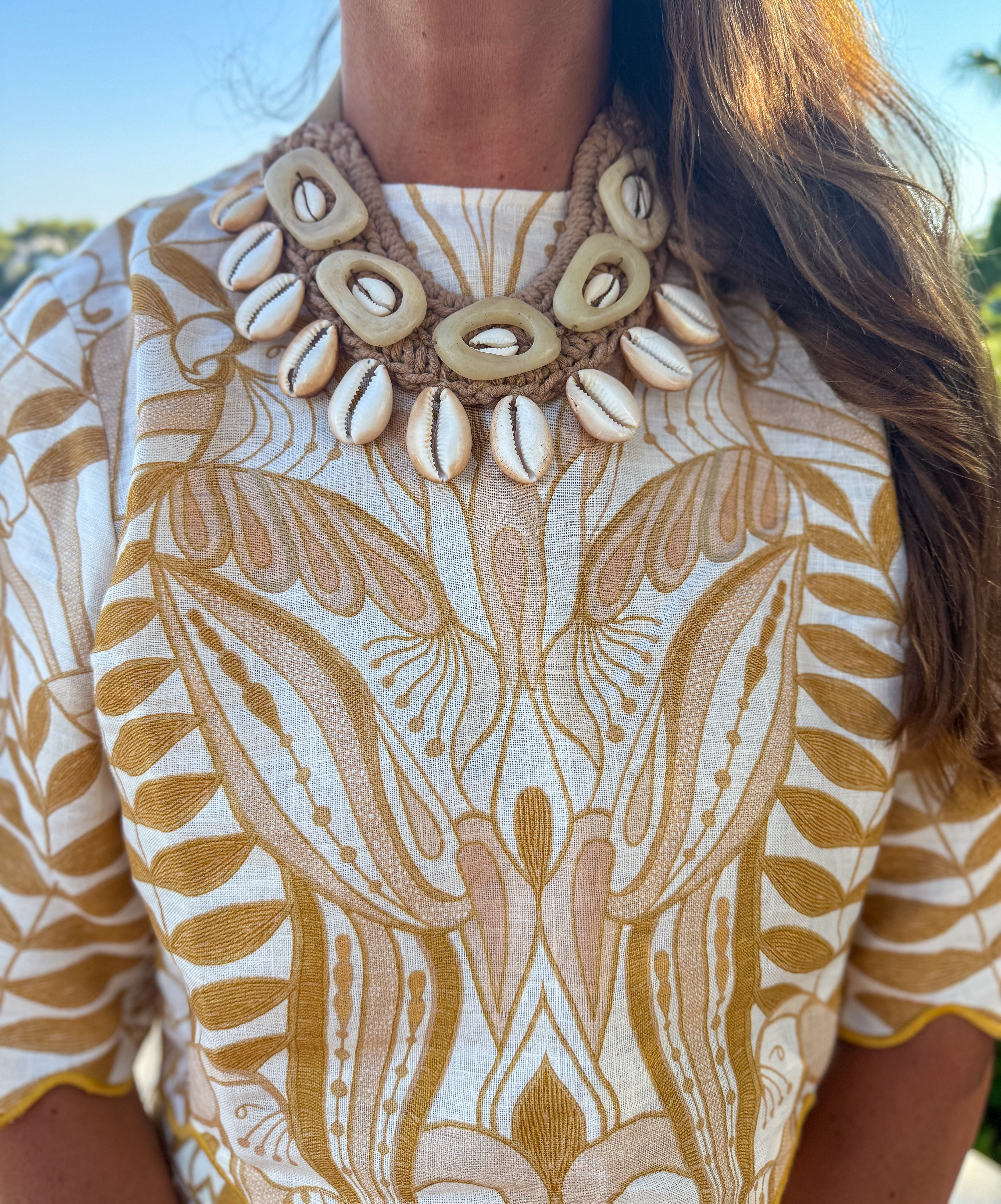 Cowrie Collar Necklace | Edition 12