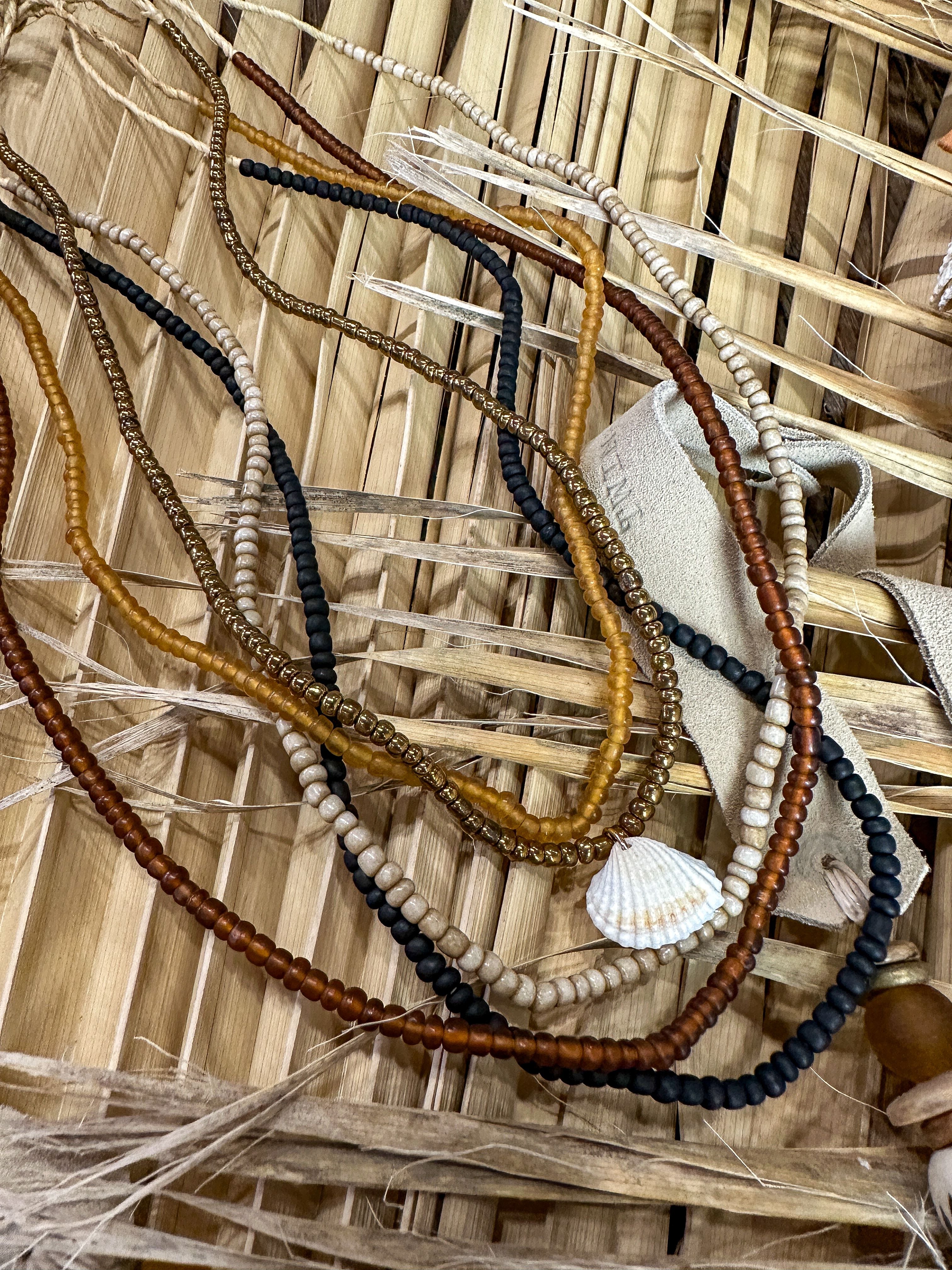 Layer Necklace Set of 5 | Batik Sand