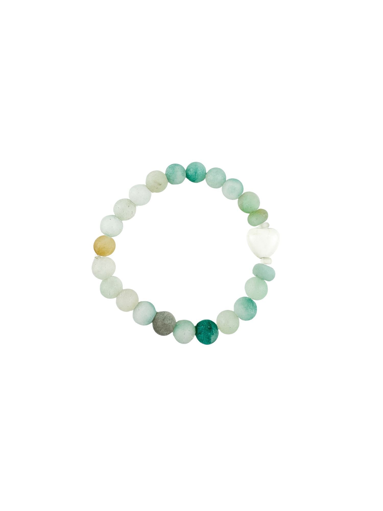 Heart Stack Bracelet | Glacier