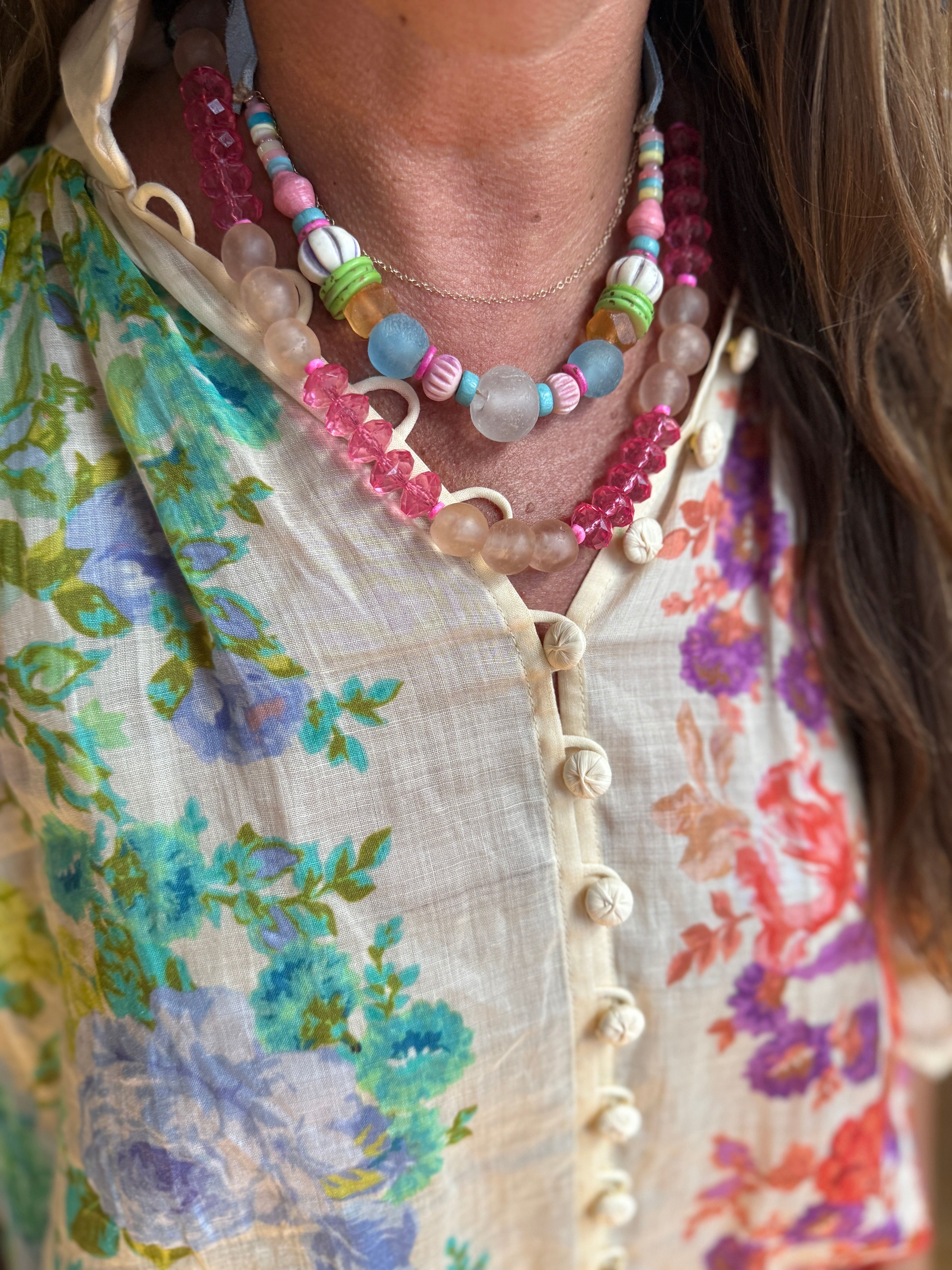 Classic Necklace | Blush | Final Sale