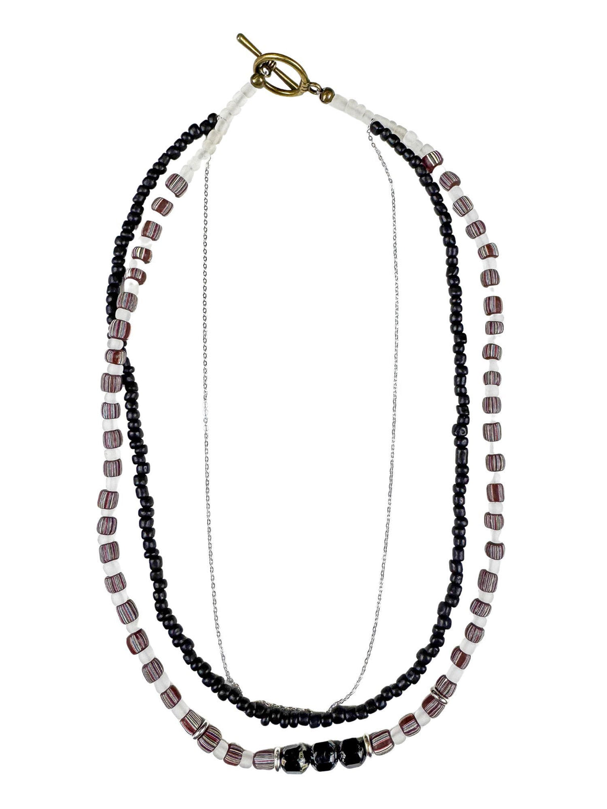 Layering Chain Necklace | Slate | Final Sale