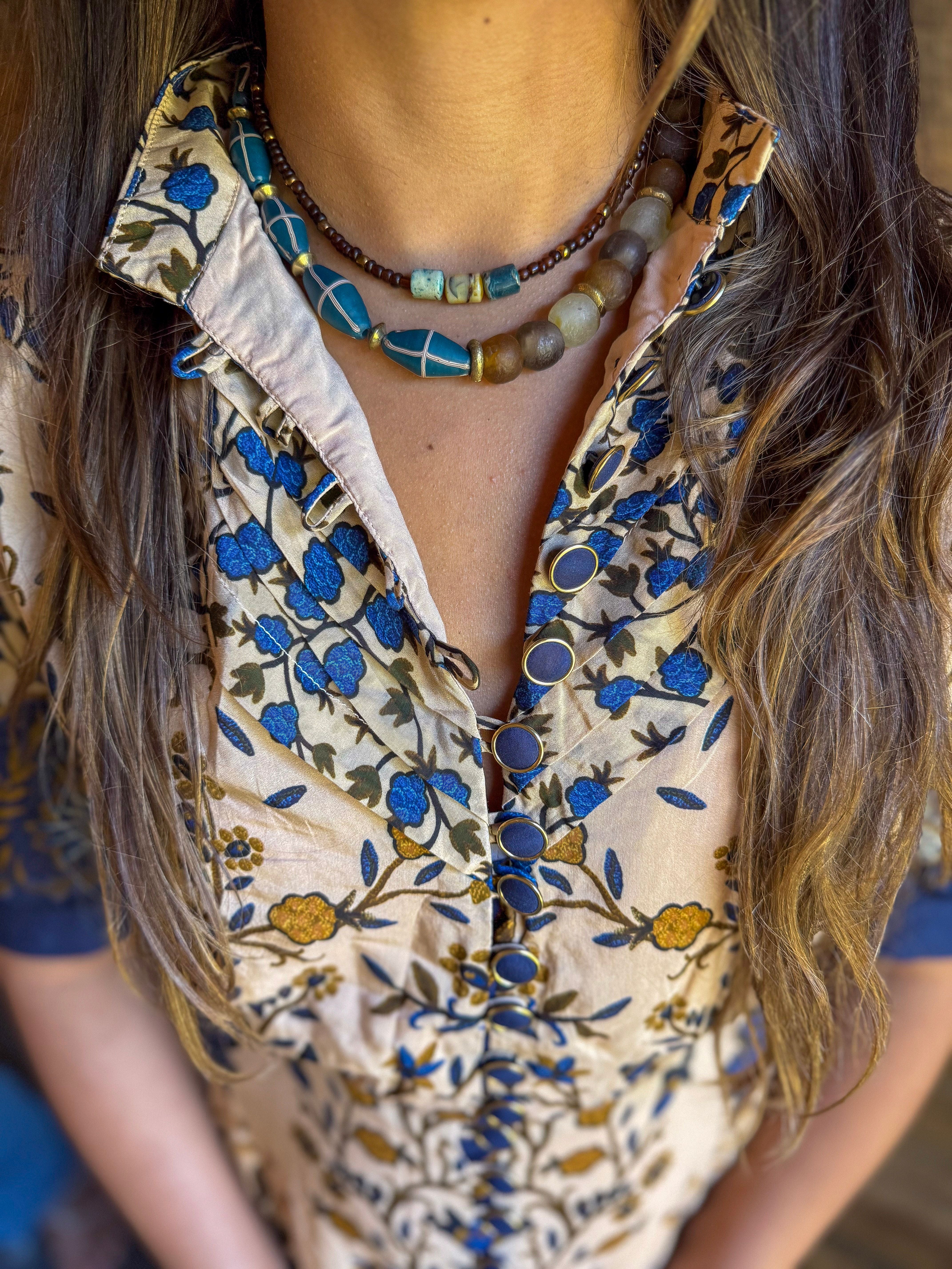 Mixed Classic Necklace | Indigo Range