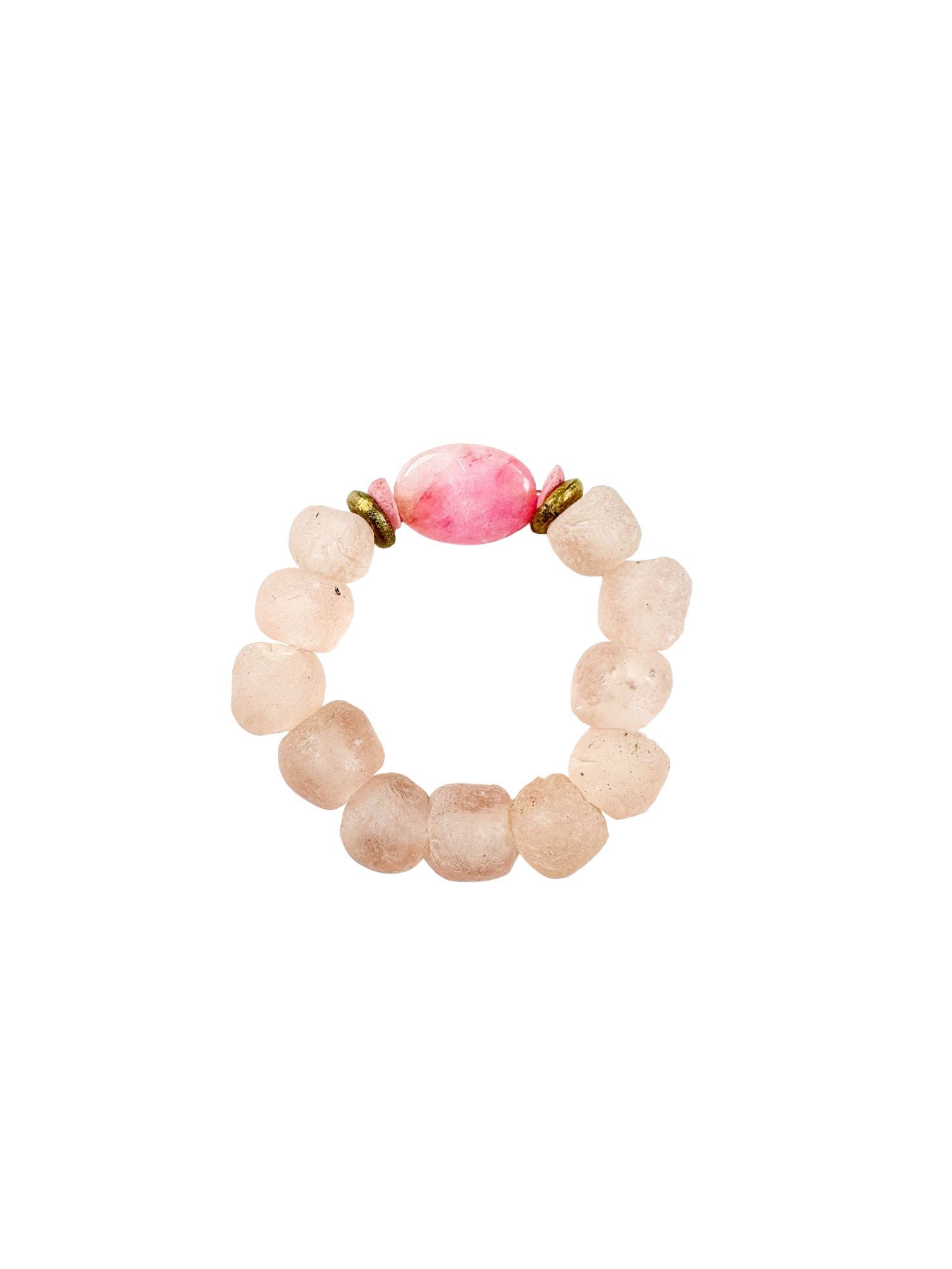 Intricate Stack Bracelet | Pink