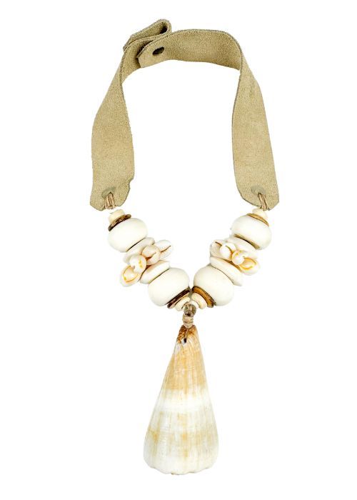 Mid Shell Necklace | Ivory