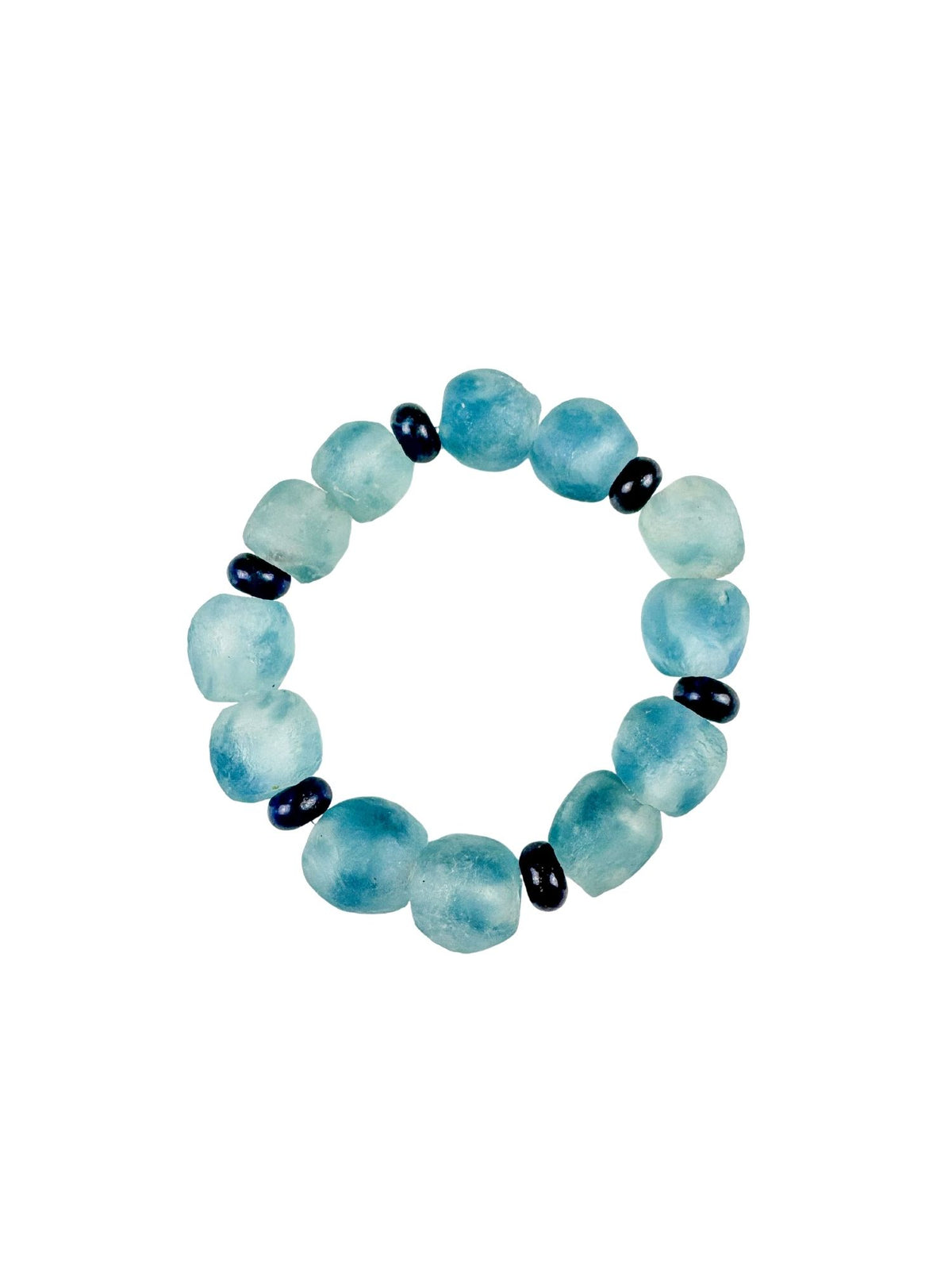 Intricate Stack Bracelet | Glass Denim
