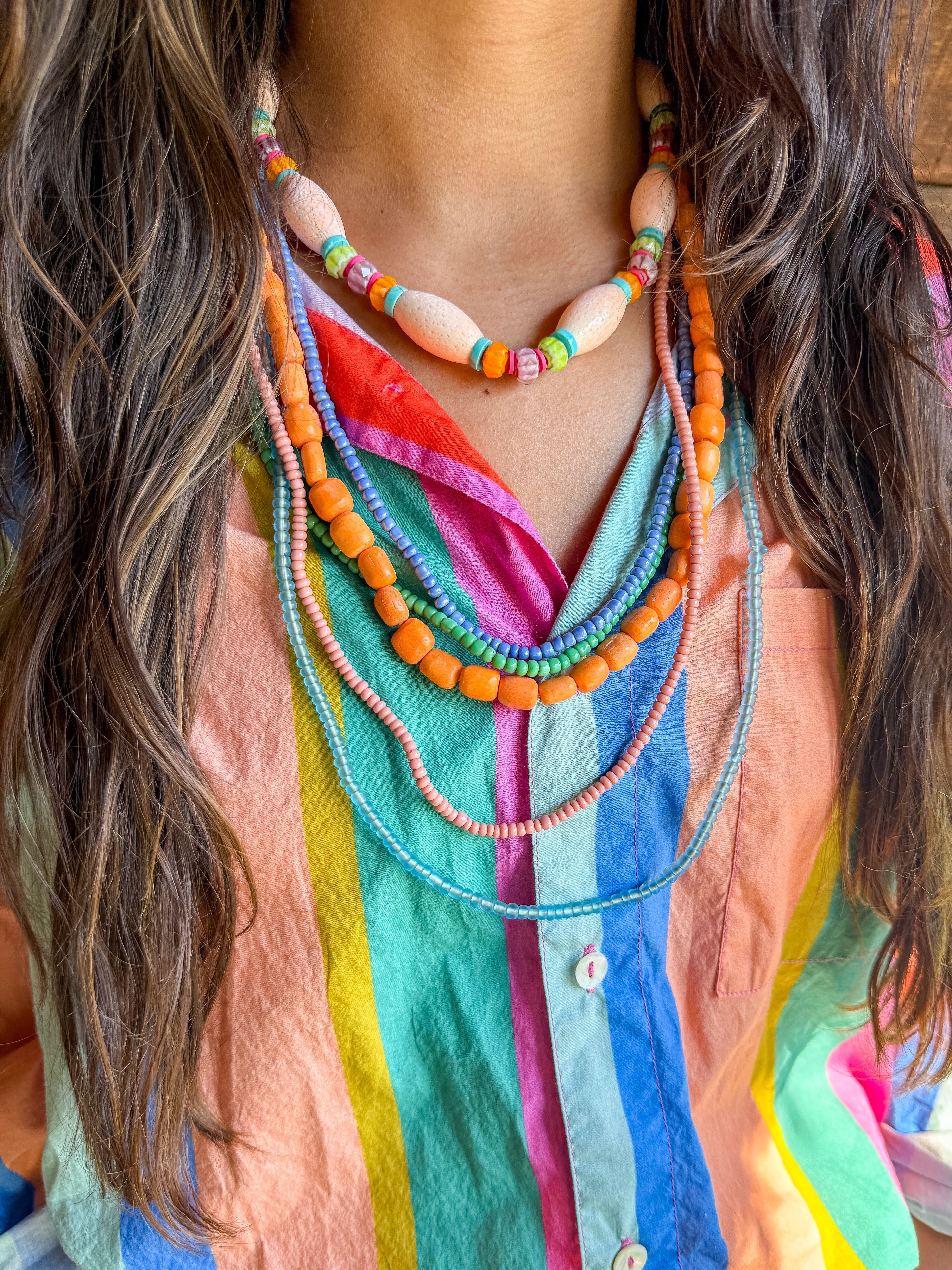 Classic Necklace | Sunwashed Coral