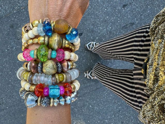 Metal Single Stack Bracelet | Gold